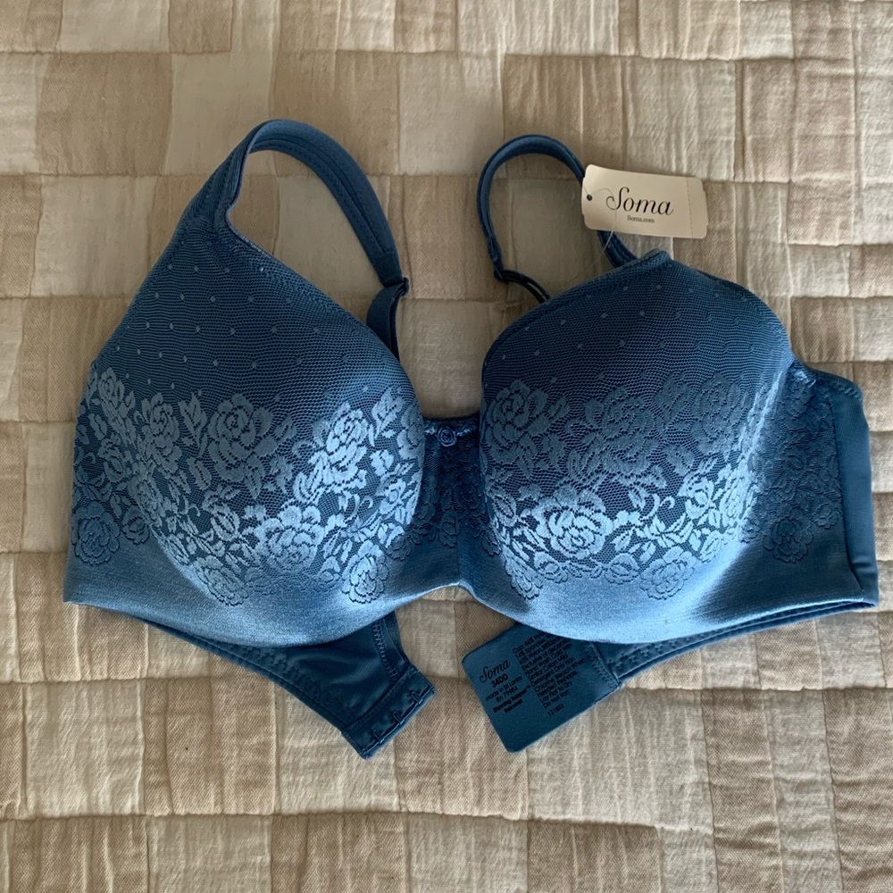 Soma Stunning Support Balconette Bra - 34DD (NWT)